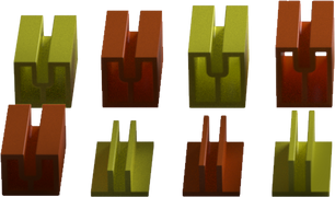 6mm Spacers to increase height of the Blade 4 pcs per pack